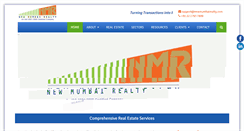 Desktop Screenshot of newmumbairealty.com